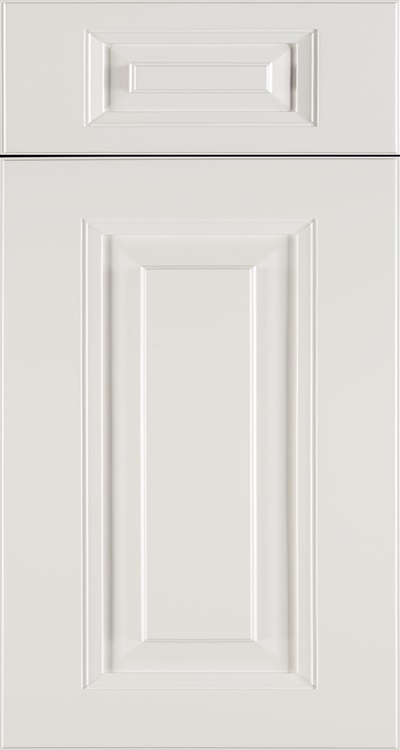 Aspen White kitchen cabinet door