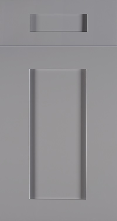 Shaker Gray kitchen cabinet door