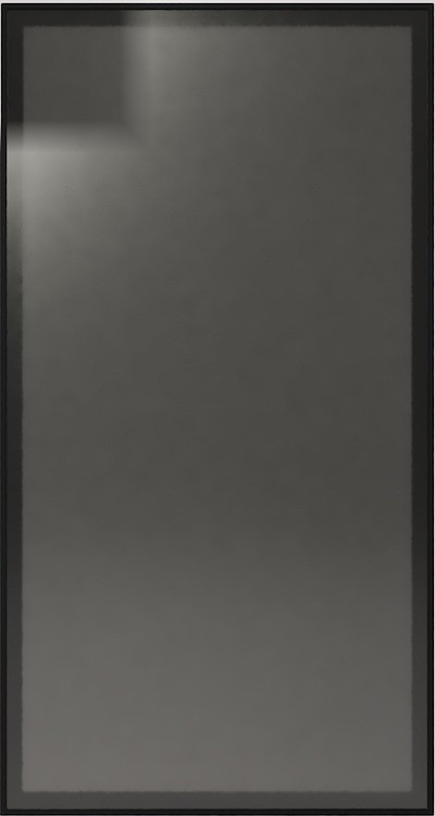 Midnight Glass kitchen cabinet door