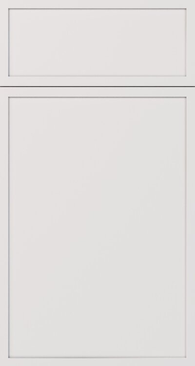 Slim Dove White kitchen cabinet door