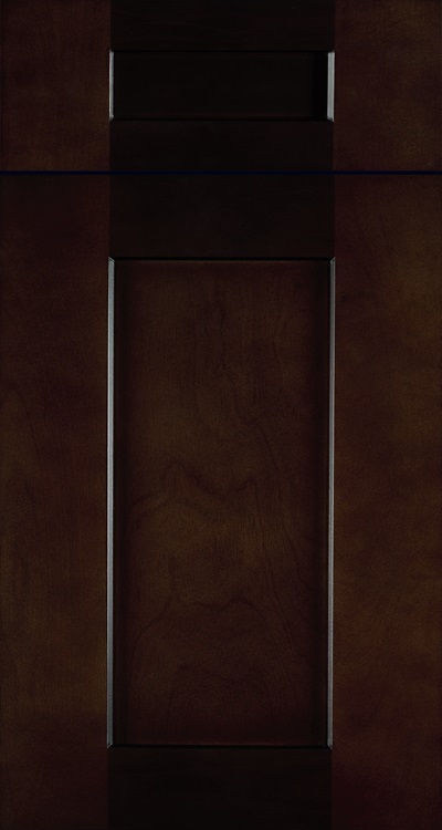 Shaker Espresso kitchen cabinet door