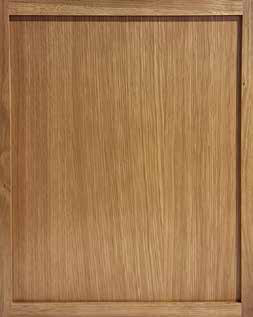 Vidar Oak kitchen cabinet door
