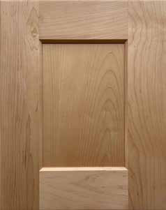 Shaker Maple kitchen cabinet door