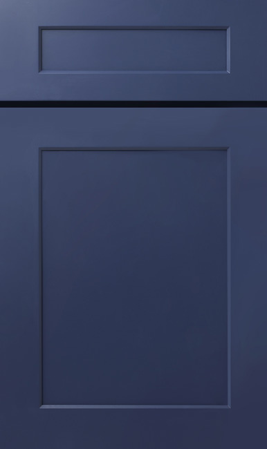 Timeless Shaker Blue kitchen cabinet door